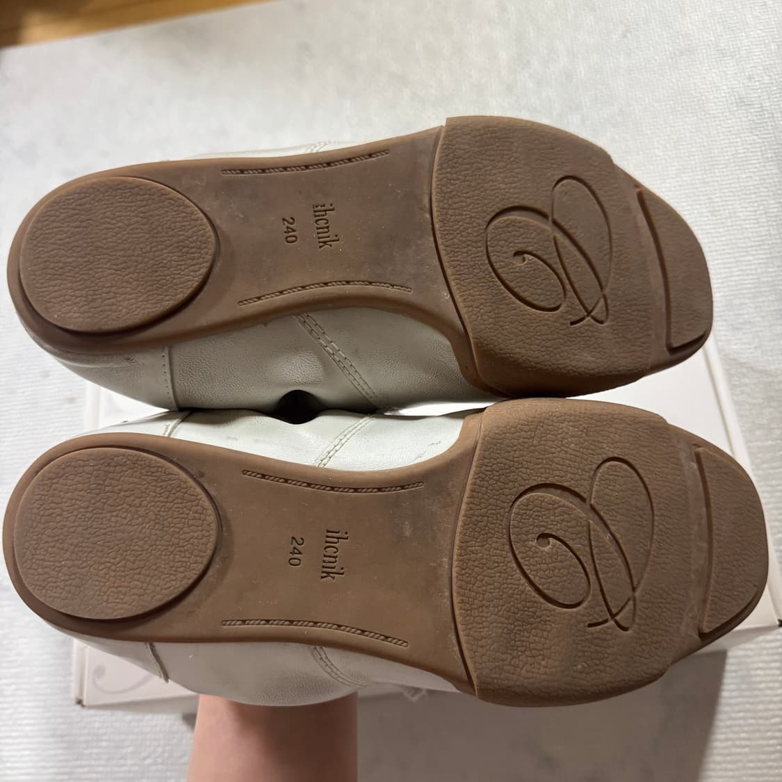 240 235 이크닉 빈티지 레더 스니커즈 상품이미지6