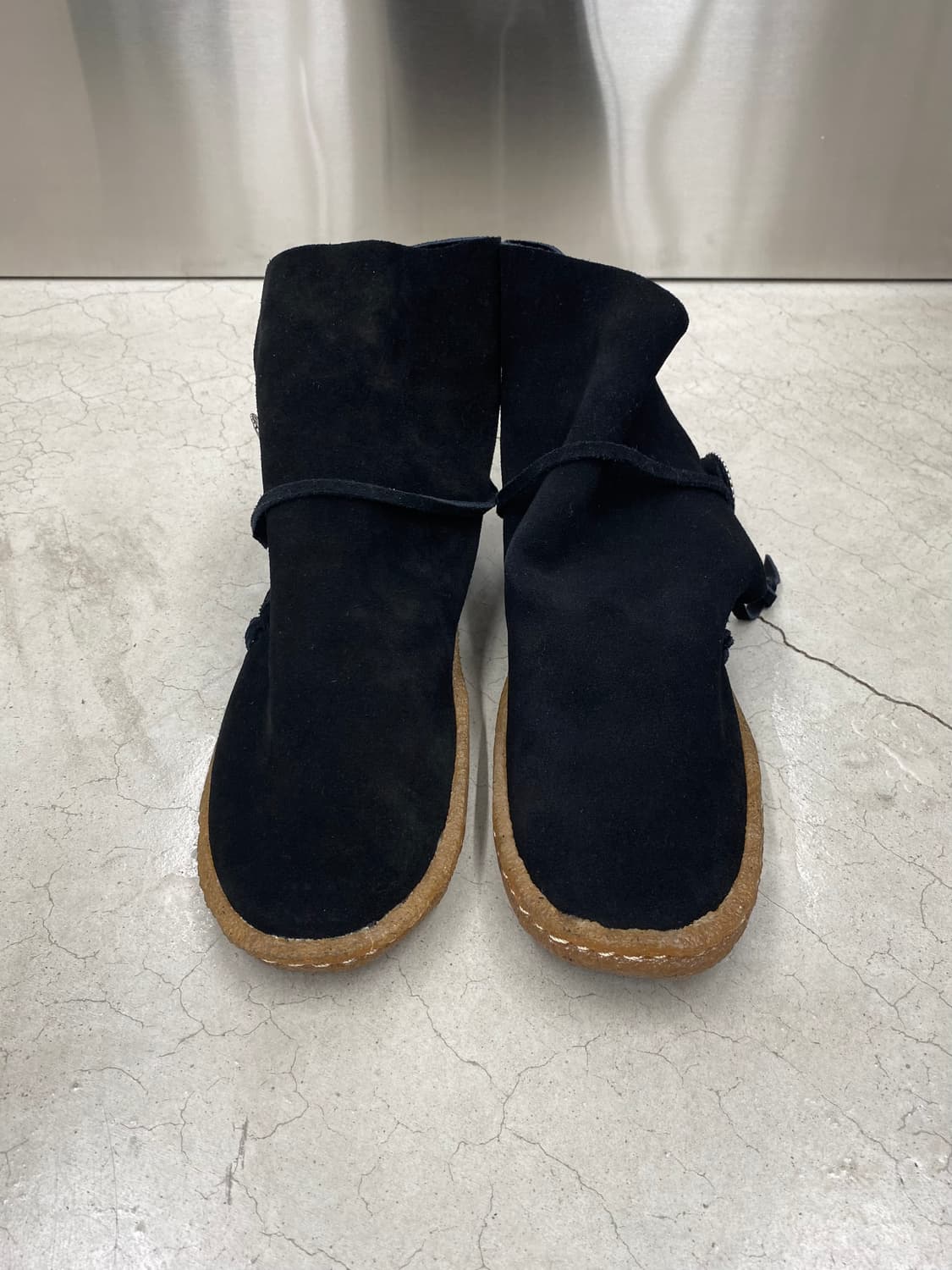 네이버후드 카우하이드 콘초 모크 부츠 상품이미지4