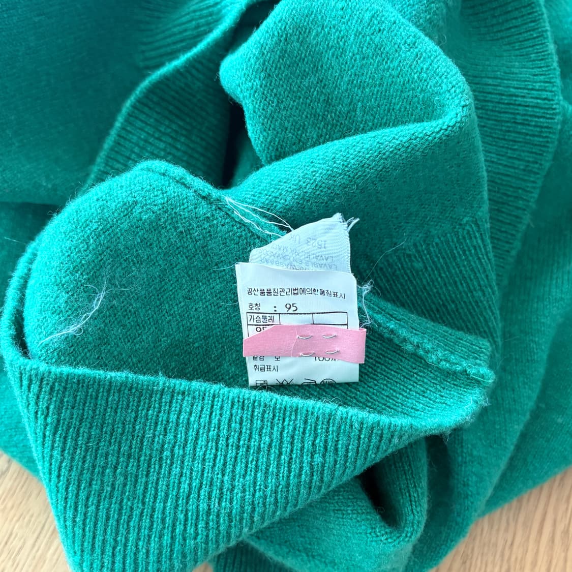 ▫️90's Burberrys V-Neck Wool Knit 상품이미지9