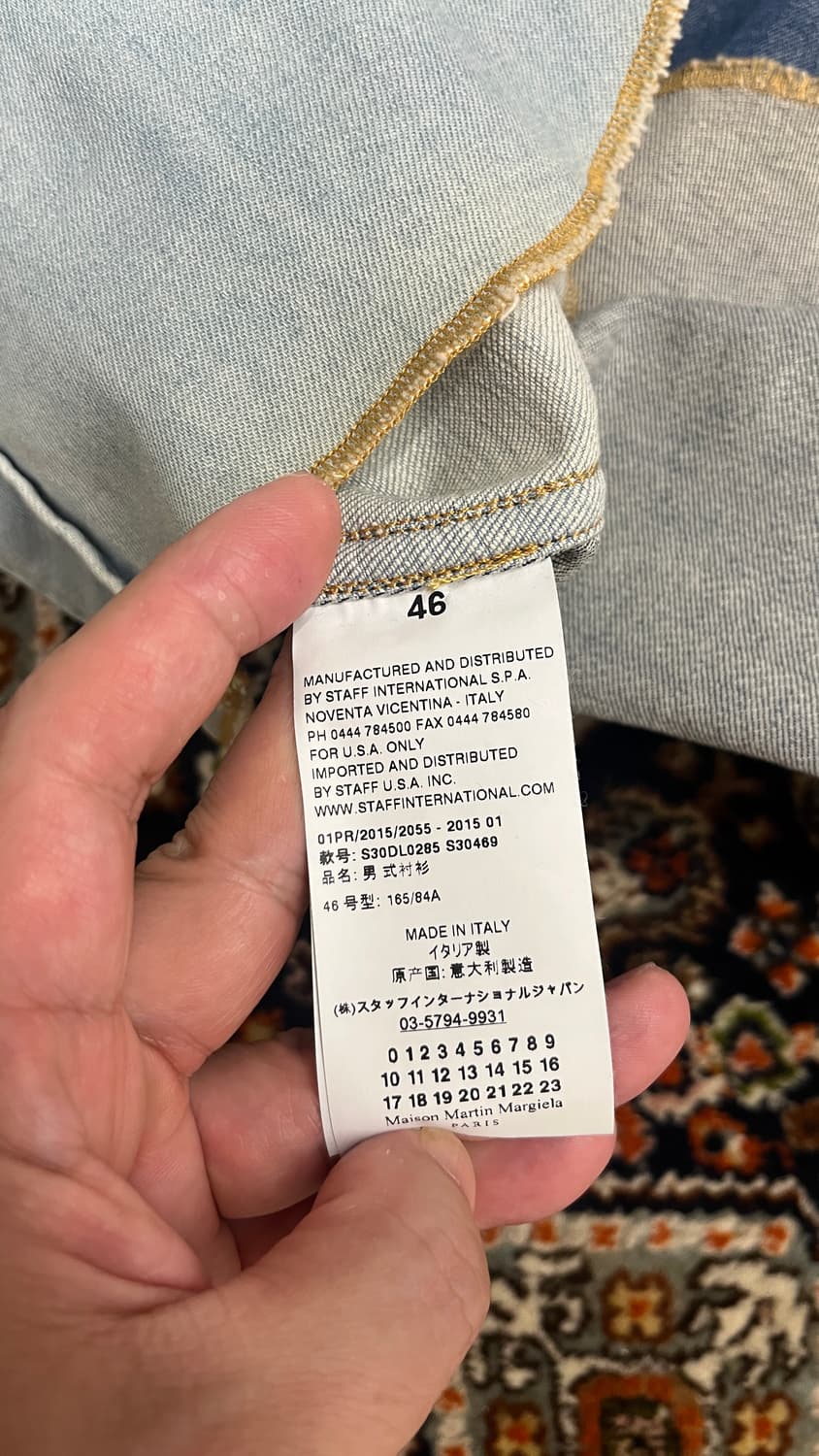 Masio Martin Margiela denim shirt 상품이미지7