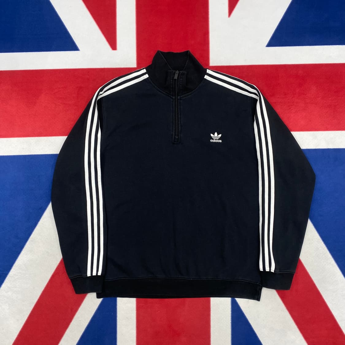 아디다스 반집업 맨투맨 상품이미지1