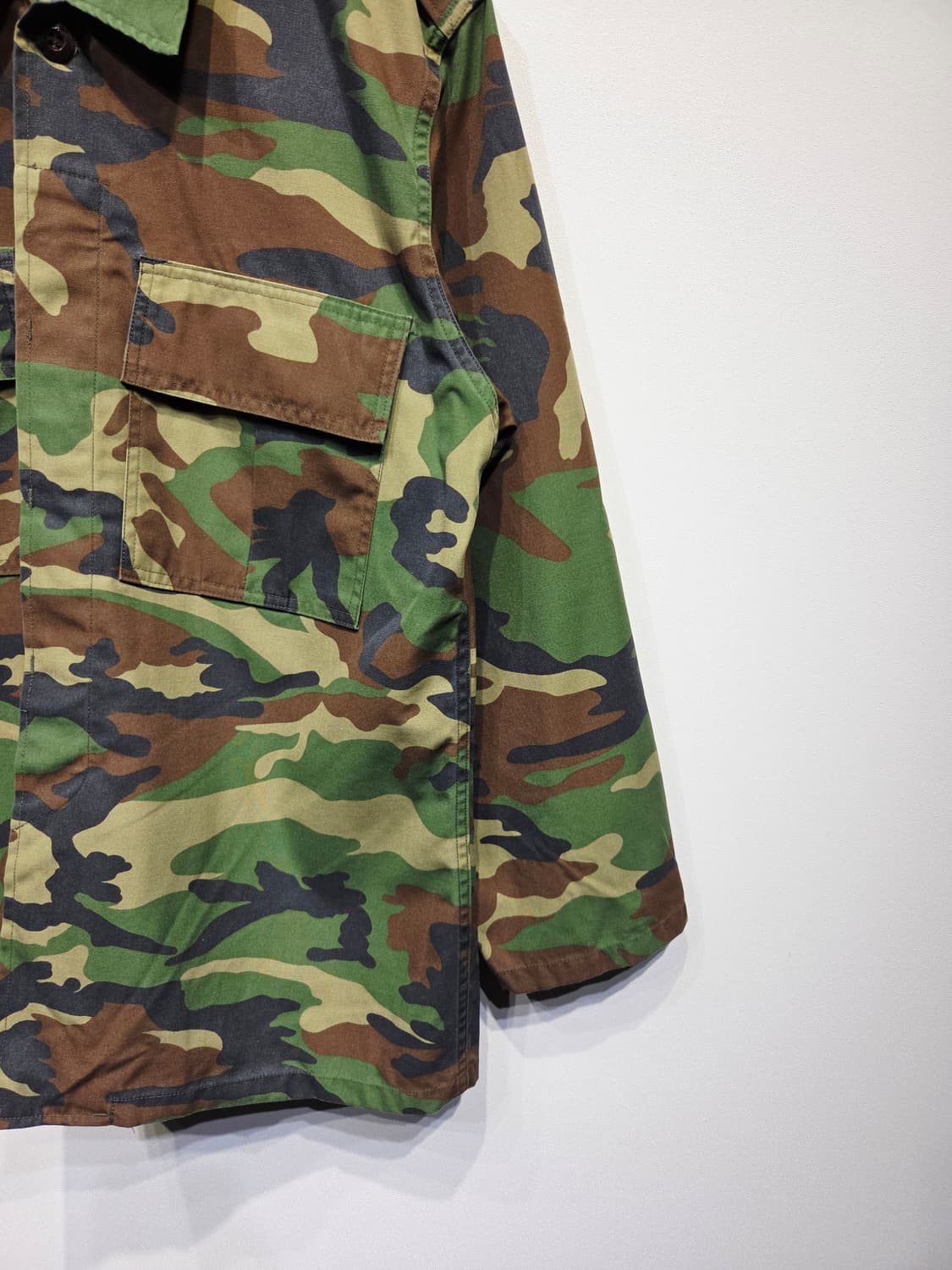 빈티지 우드랜드 카모플라쥬 밀리터리 야상 BDU 자켓 상품이미지5