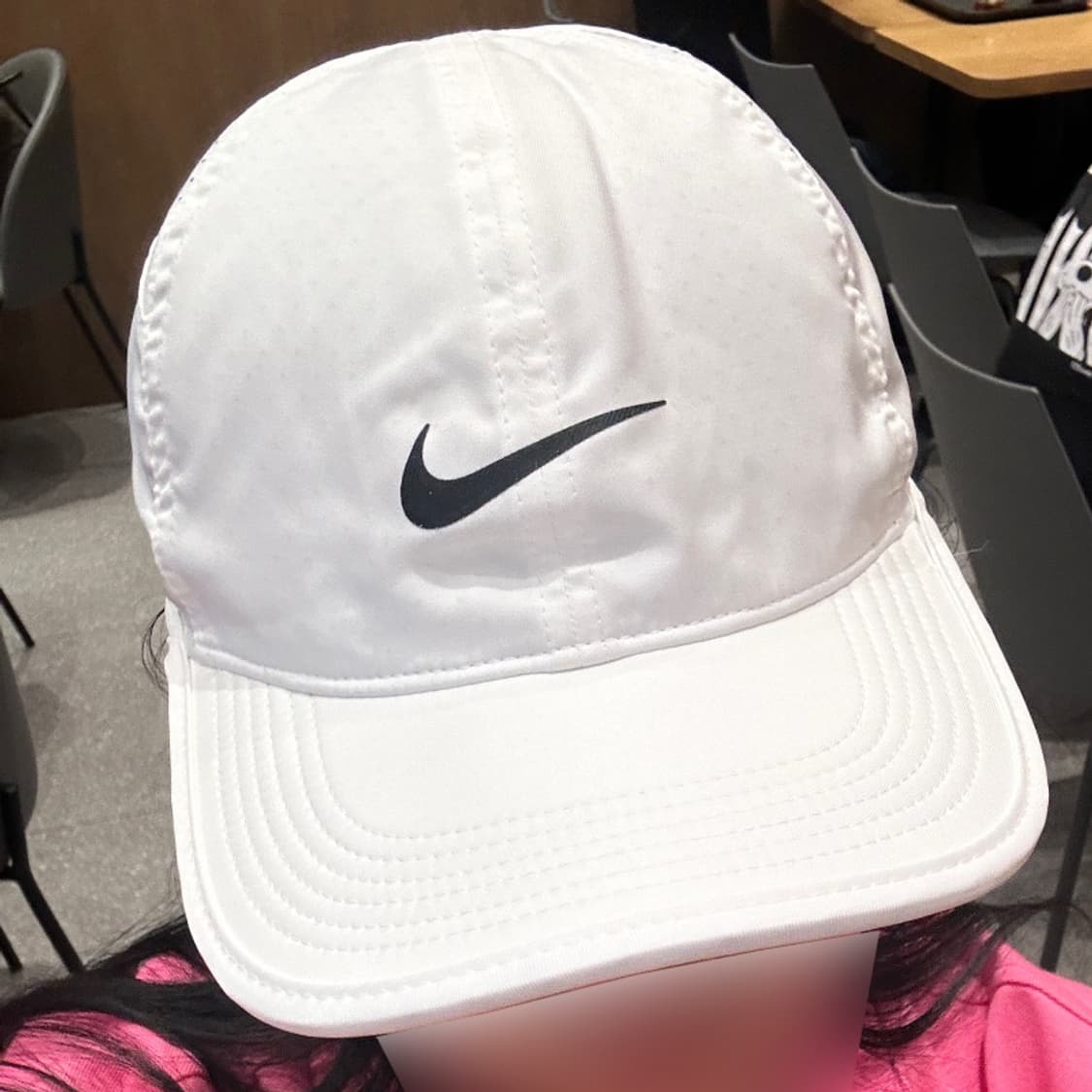 (S-M) 나이키 화이트 볼캡 모자 상품이미지1