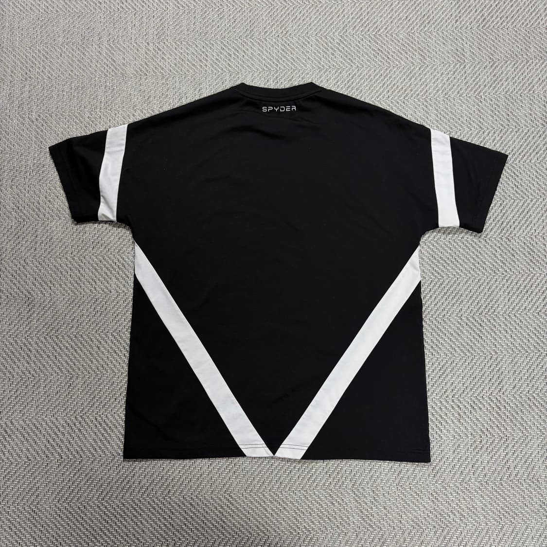 (XL)스파이더 블랙 져지 반팔티 상품이미지2