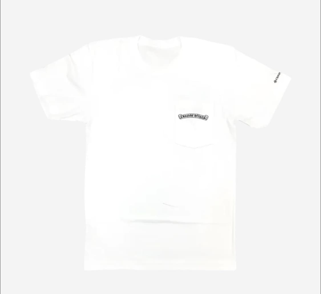 [NEW][XL] CHROME HEARTS SCROLL LOGO TEE 상품이미지1