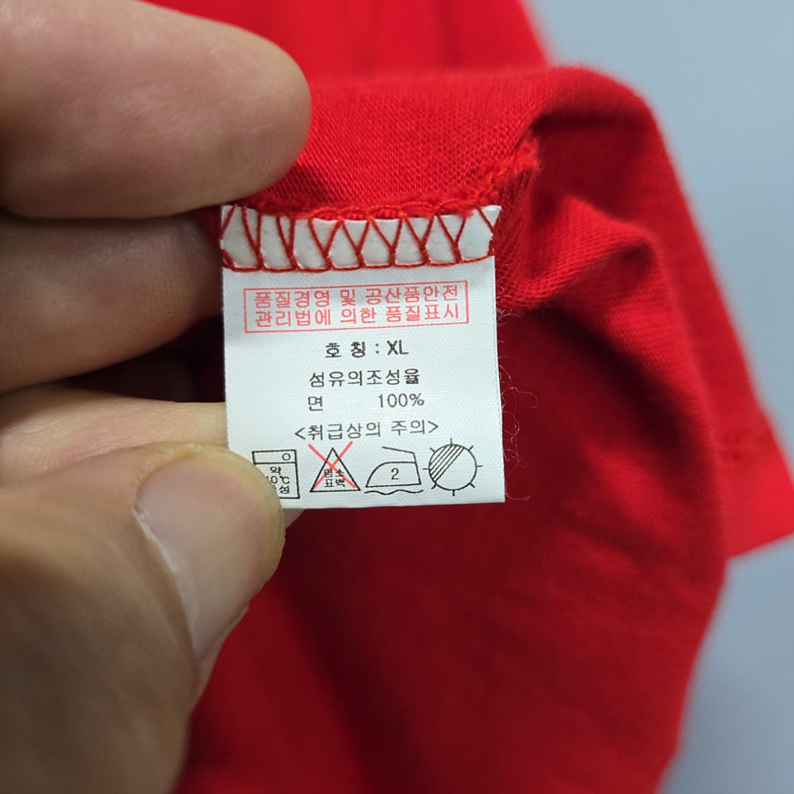 KFA 붉은악마 국대싸인 프린팅 반팔 티셔츠 상품이미지5