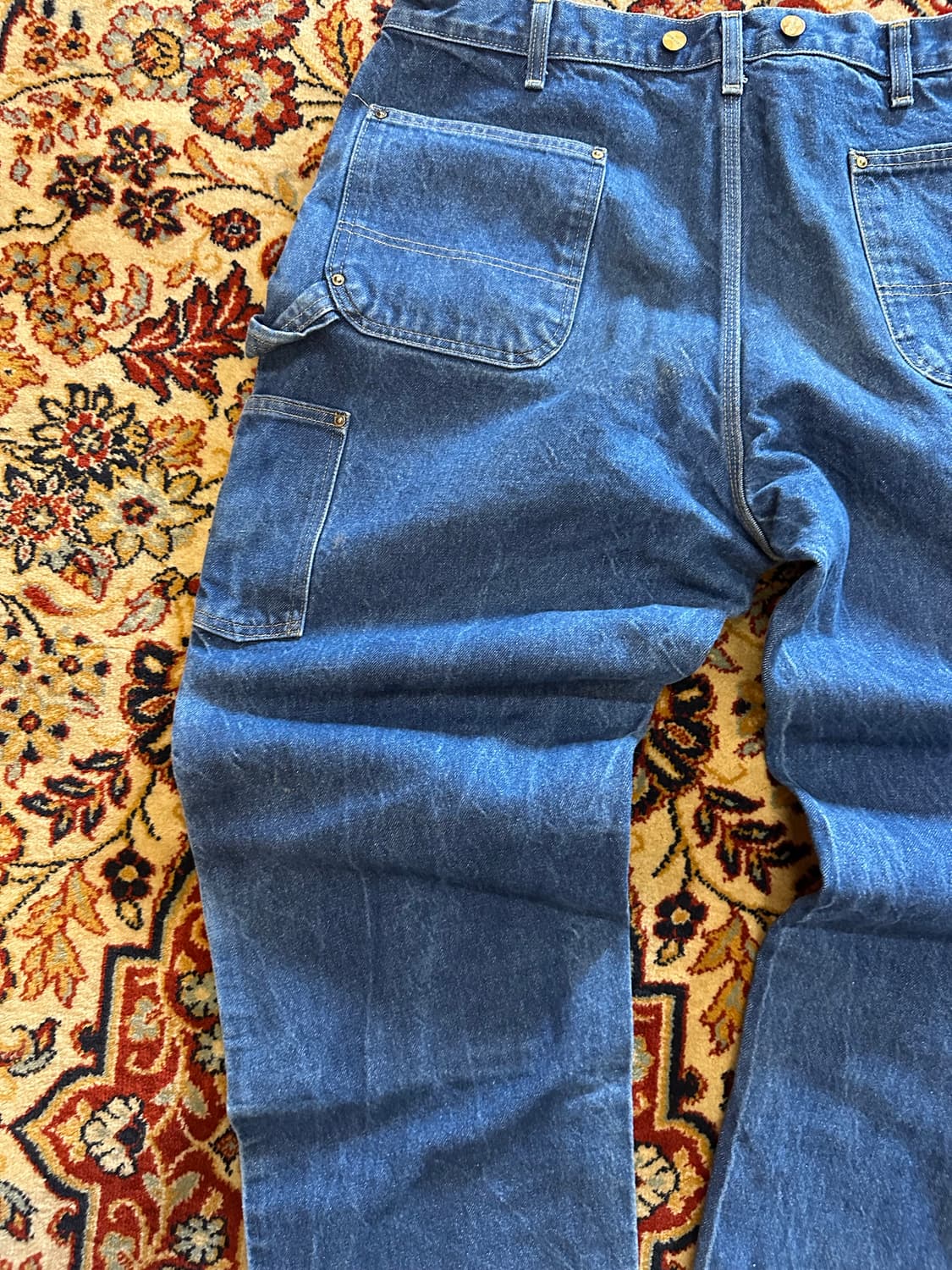 Carhartt B07 데님 더블니 워크 팬츠 - 40X30 상품이미지10