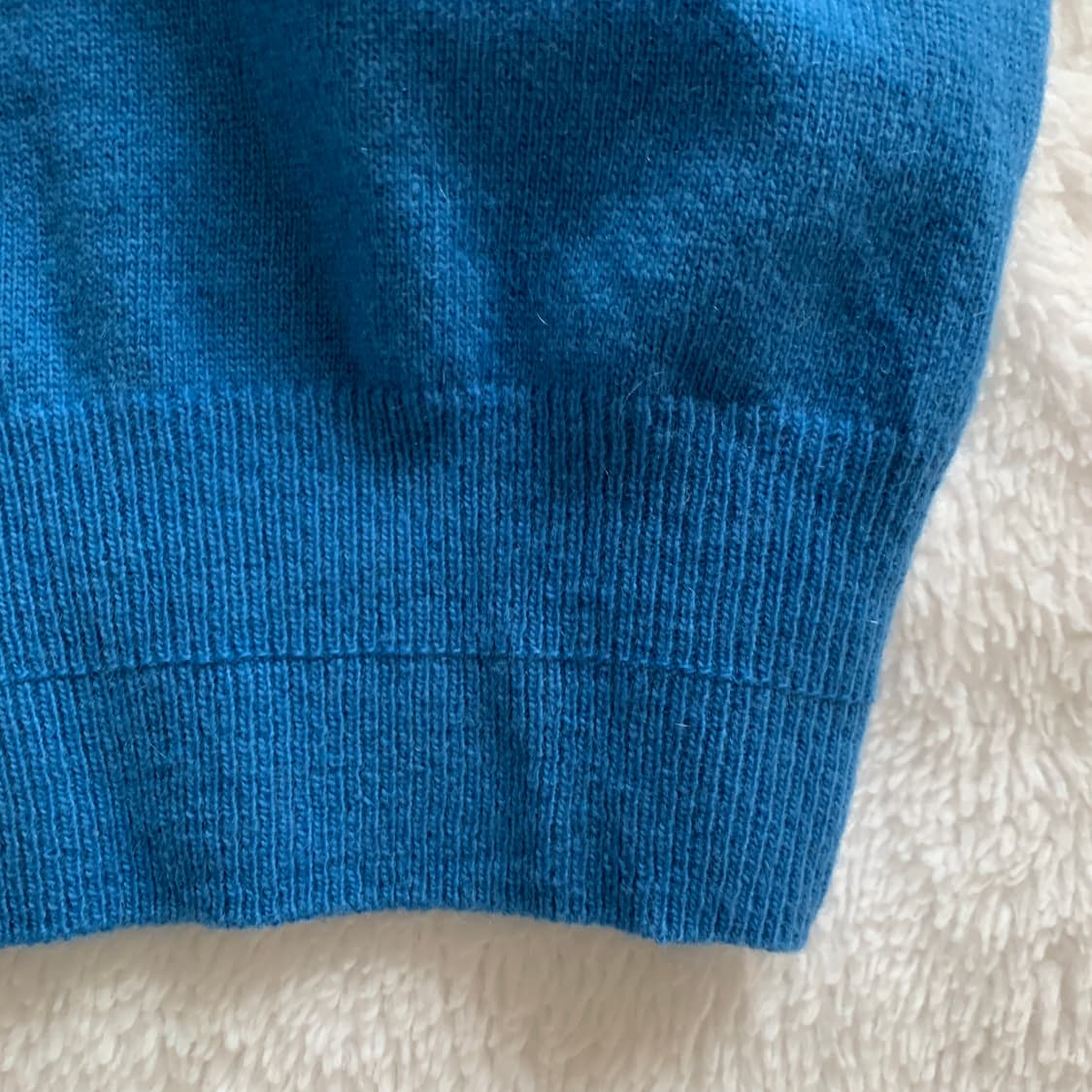 DRESS WELL 블루 캐시미어 파인울 가디건 상품이미지7