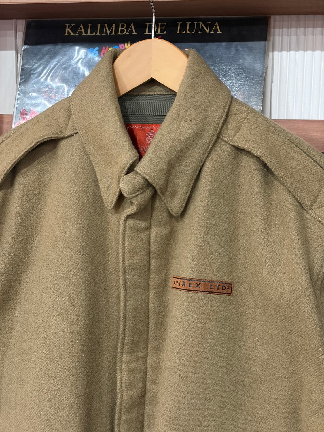 아비렉스 A-2 울 블루종 자켓 상품이미지3