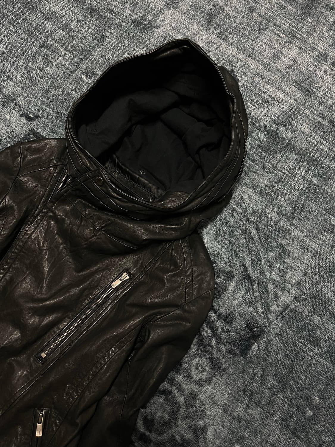 Luv maison x Sugizo archive leather jack 상품이미지3