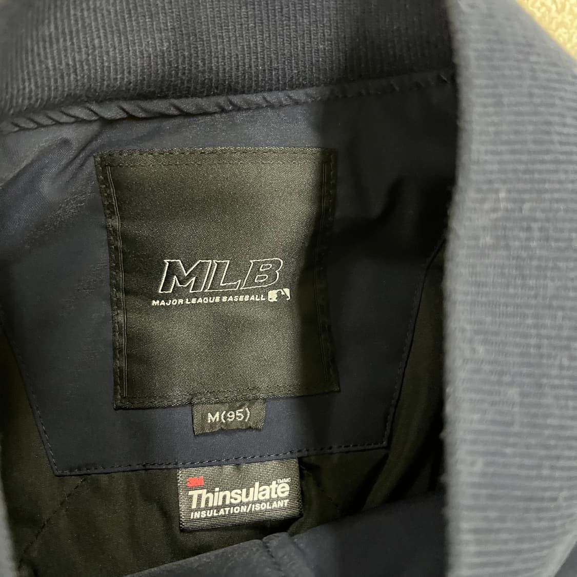 M MLB 엠엘비 블루종 바시티 점퍼 0130M1 상품이미지2