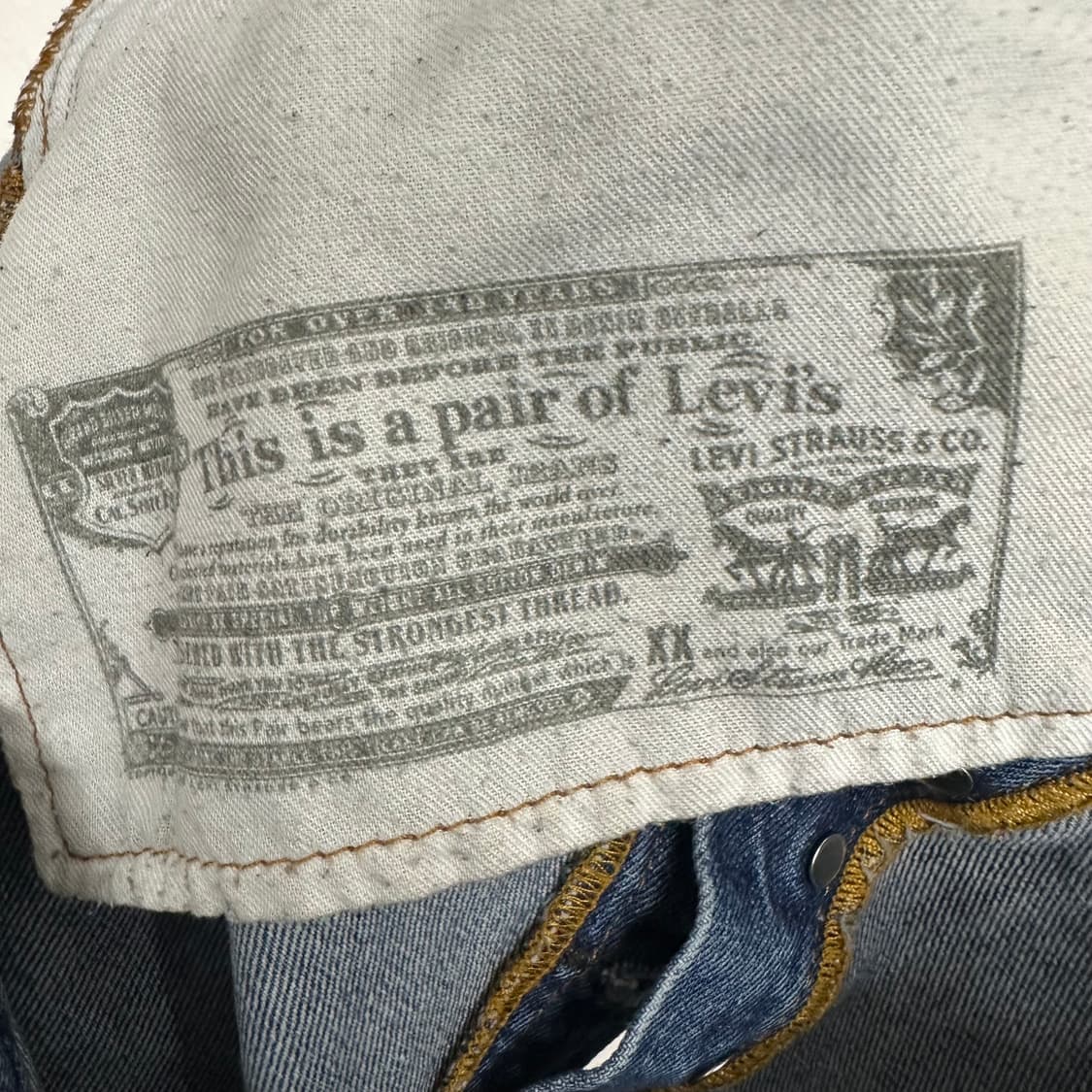 00's 리바이스 501 중청 상품이미지7