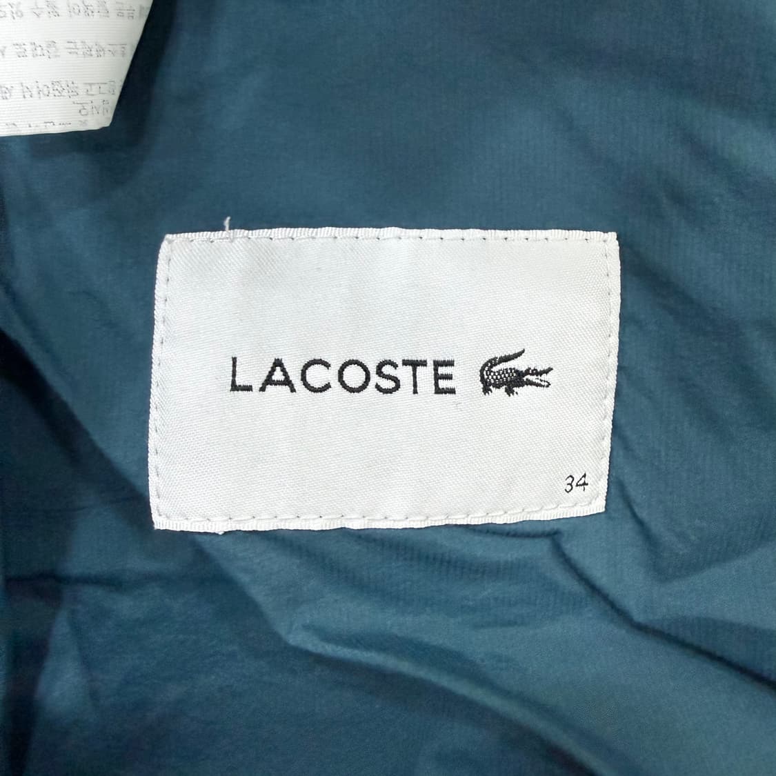 34 라코스테 여성 경량 후드 바람막이 0130T1 상품이미지4