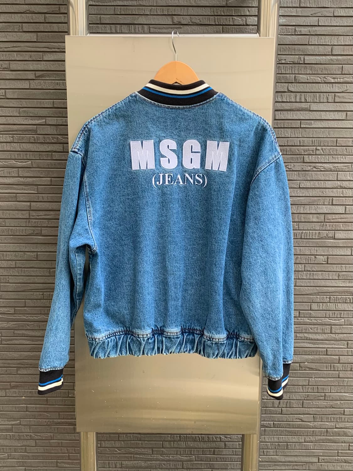 MSGM 데님 블루종 자켓 상품이미지6