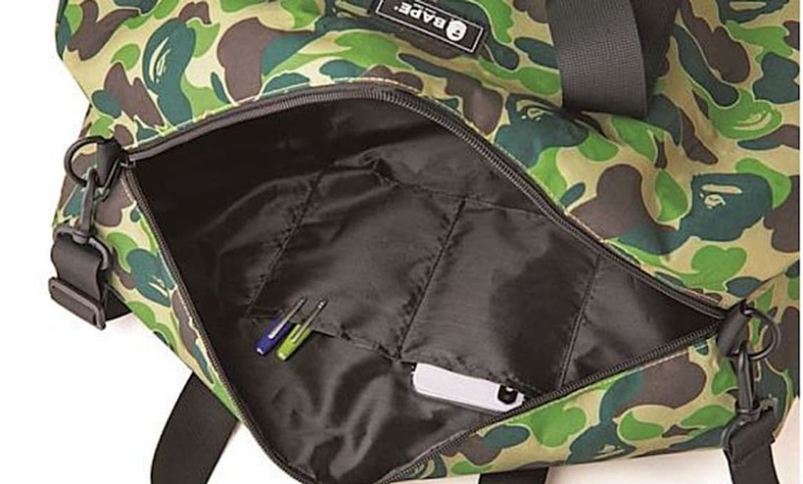 (잡지부록) 베이프 카모 더플백 크로스백 보스턴 백 상품이미지2