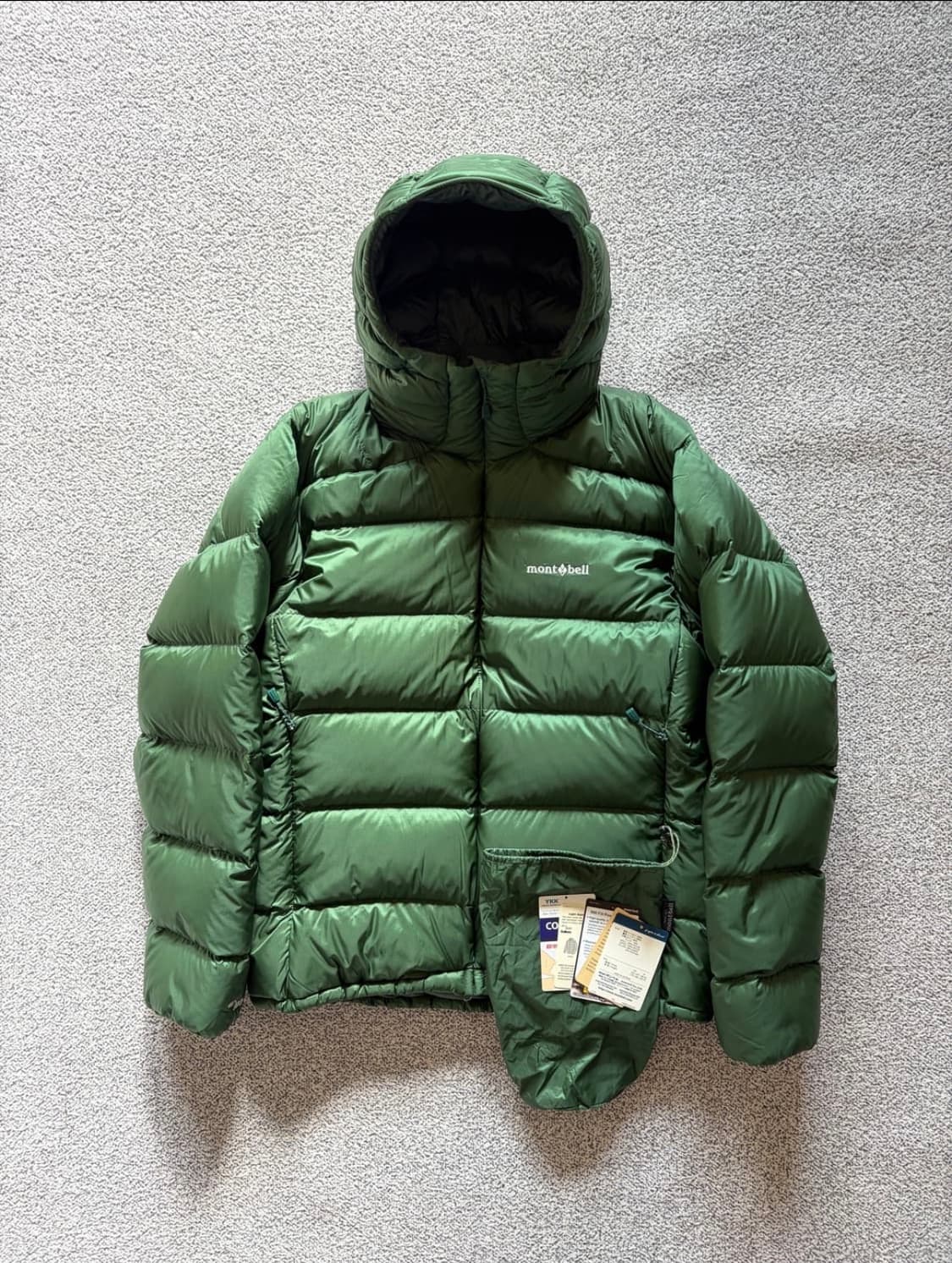 25 몽벨 라이트 알파인 다크 그린 아시아 XL 상품이미지1