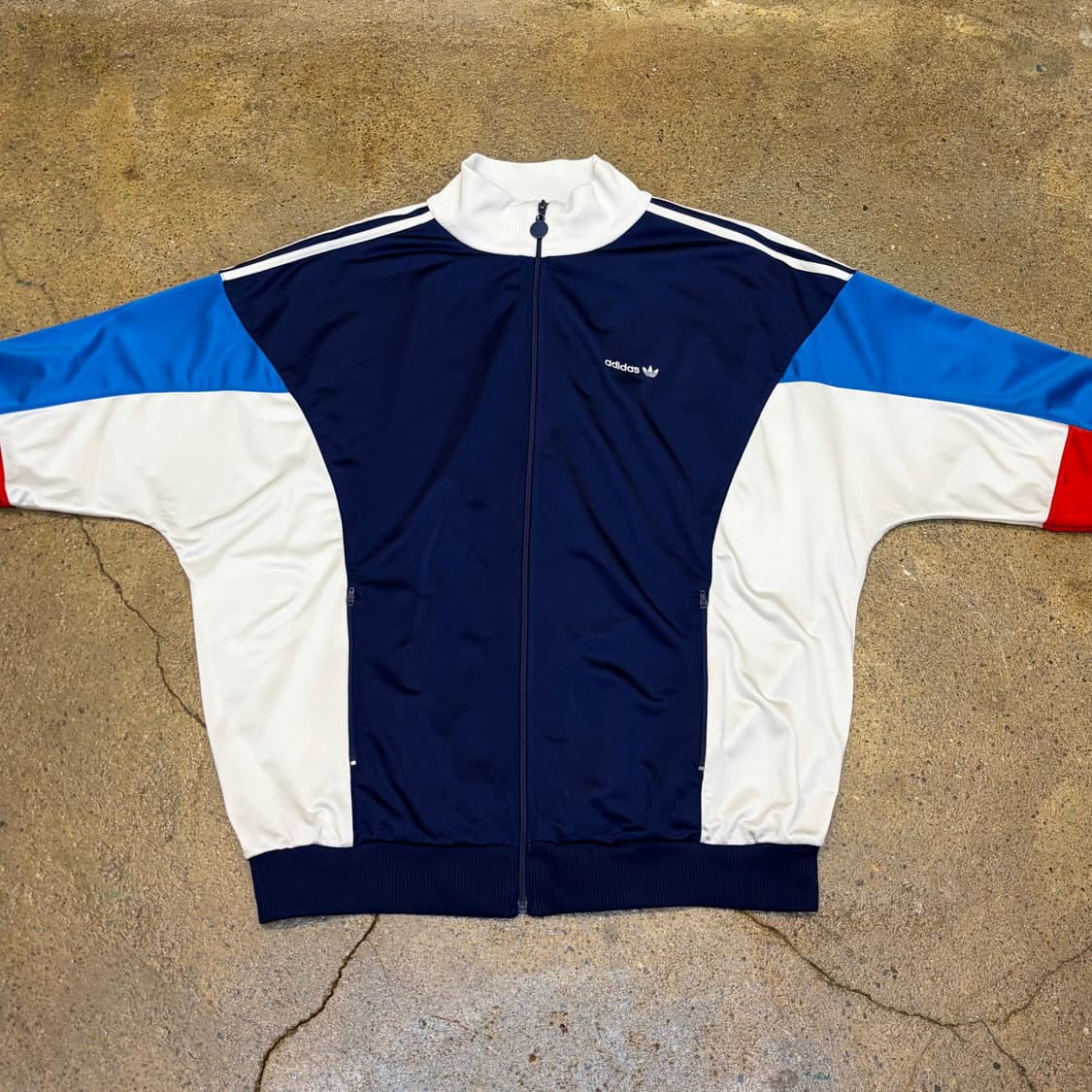 90s 미국 빈티지 아디다스 유로파 져지 져지집업 집업져지 츄리닝 트레이 상품이미지2