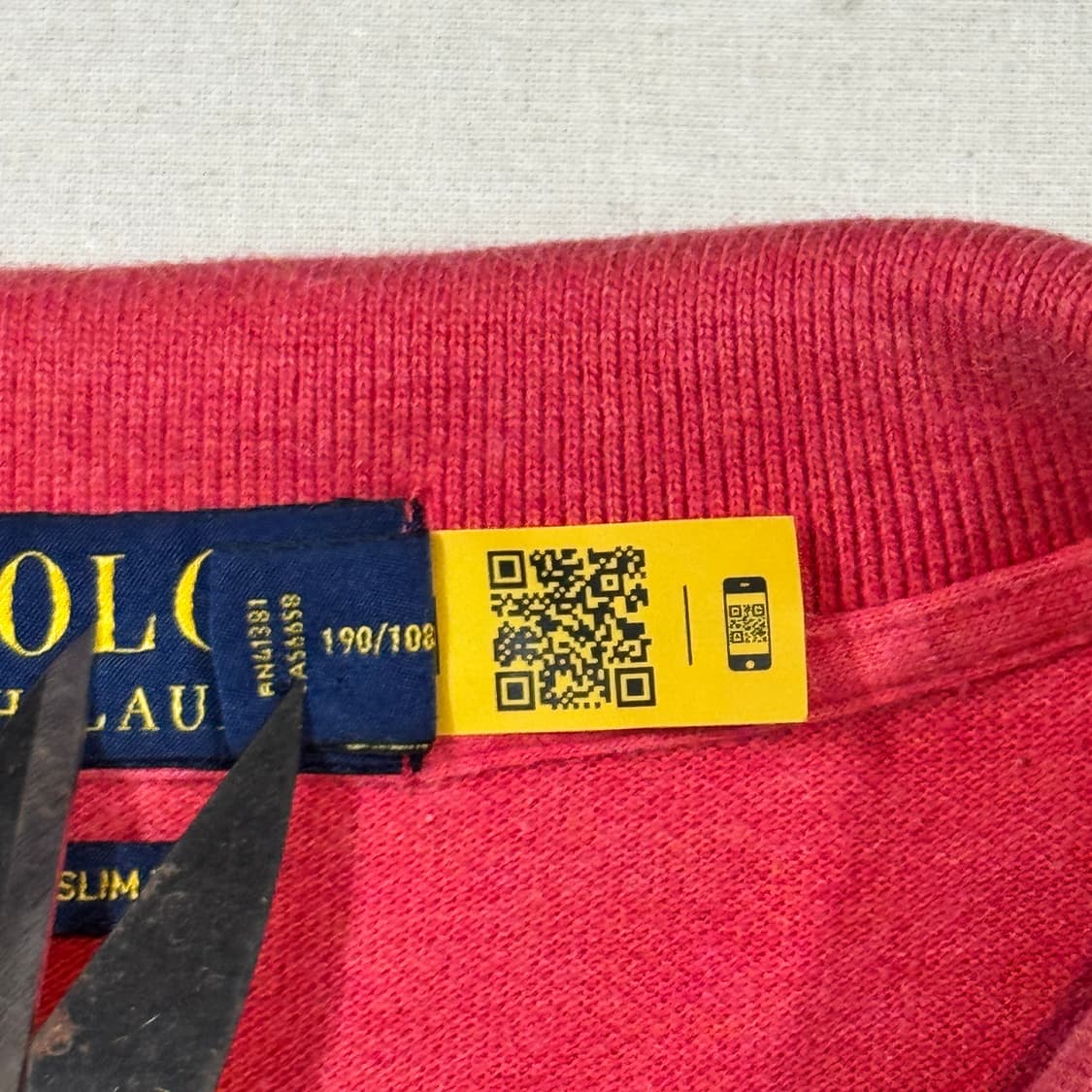 XXL) 폴로 랄프로렌 클래식 반팔 카라티 PK 신형 큐알탭 상품이미지7