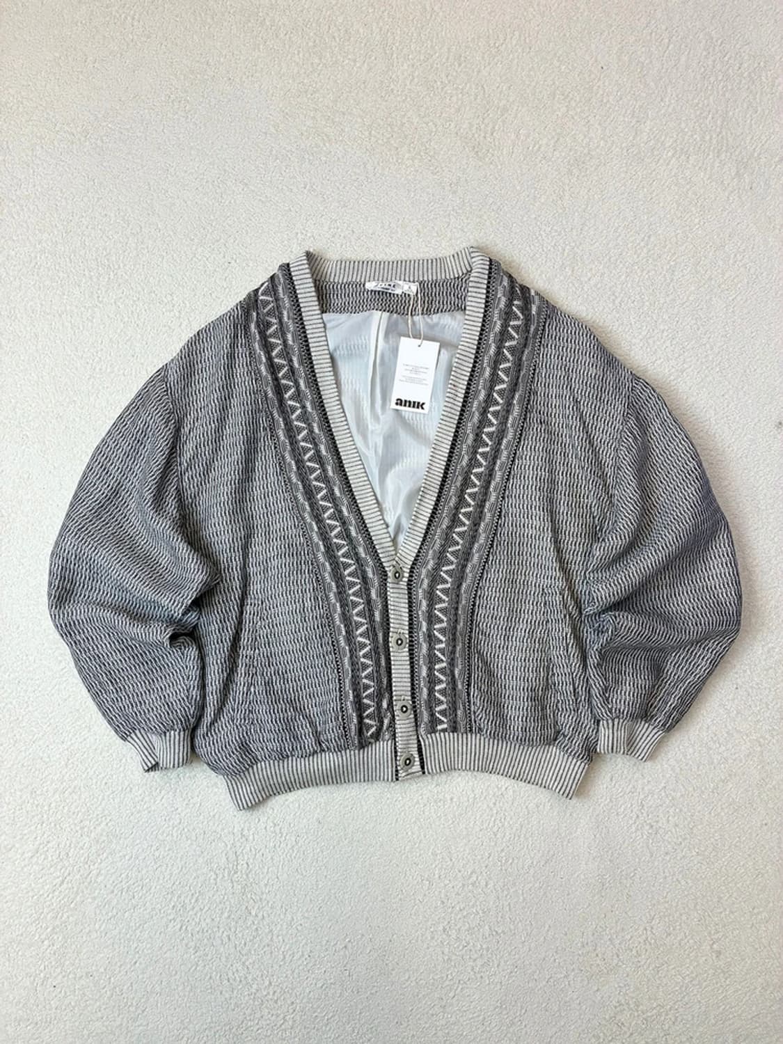 D Fine 00's USA 빈티지드 린넨 가디건 PN6113    상품이미지1