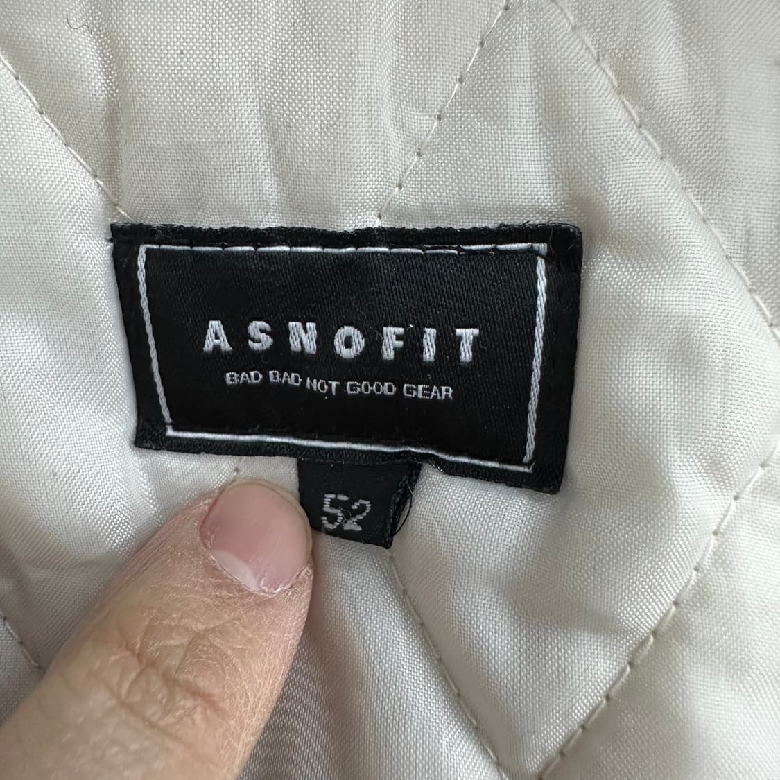 100 ASNOFIT 남자 누빔 점퍼 상품이미지4