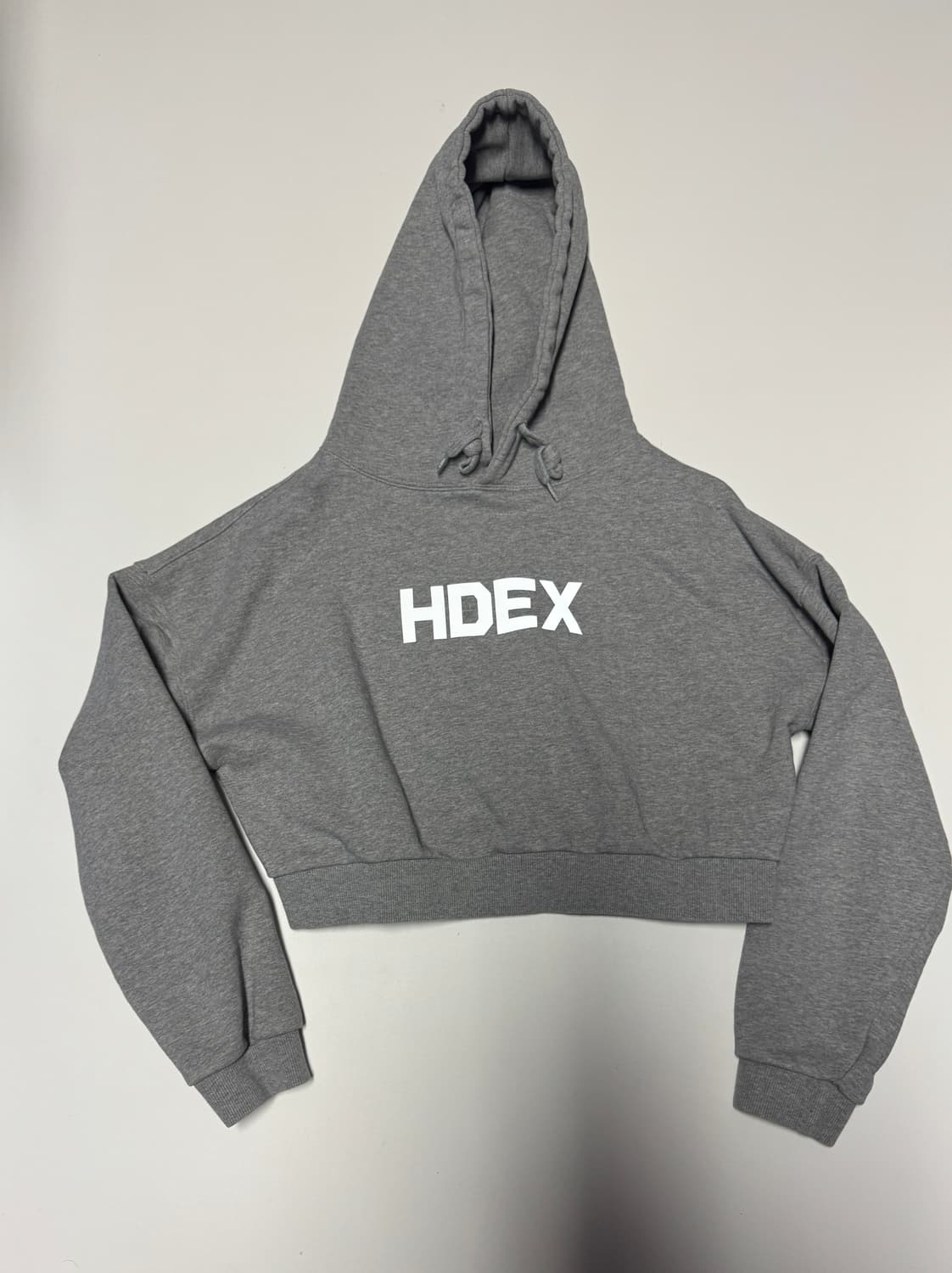 HDEX 에이치덱스 우먼스 오버핏 트레이닝 크롭 후드티 M 상품이미지1