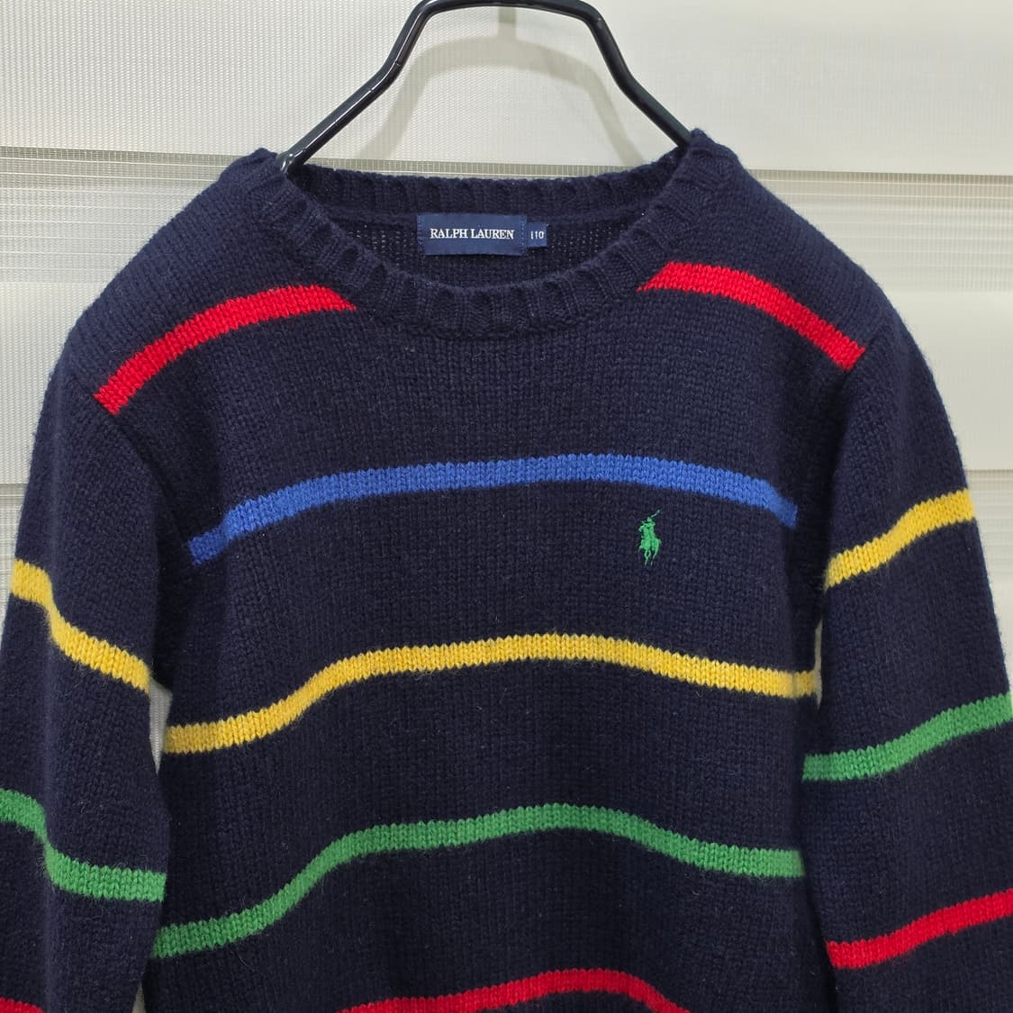 랄프로렌 키즈 스트라이프 울니트- 110 상품이미지2