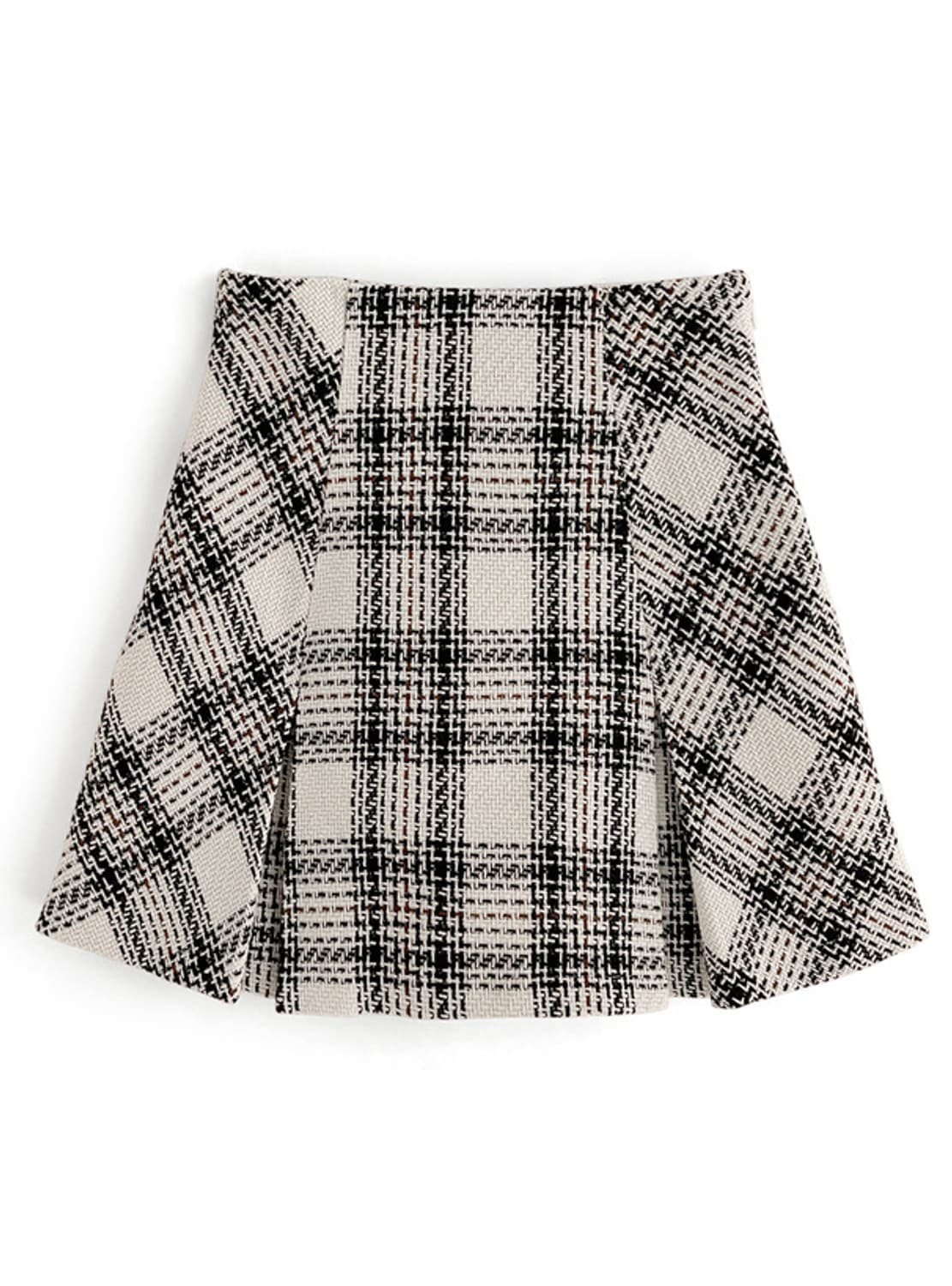 grl 그레일 트위드 체크 스커트 일브 스나계 양산형 상품이미지1
