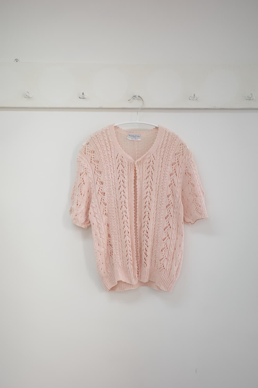 Viyella club London pink half cardigan 상품이미지1