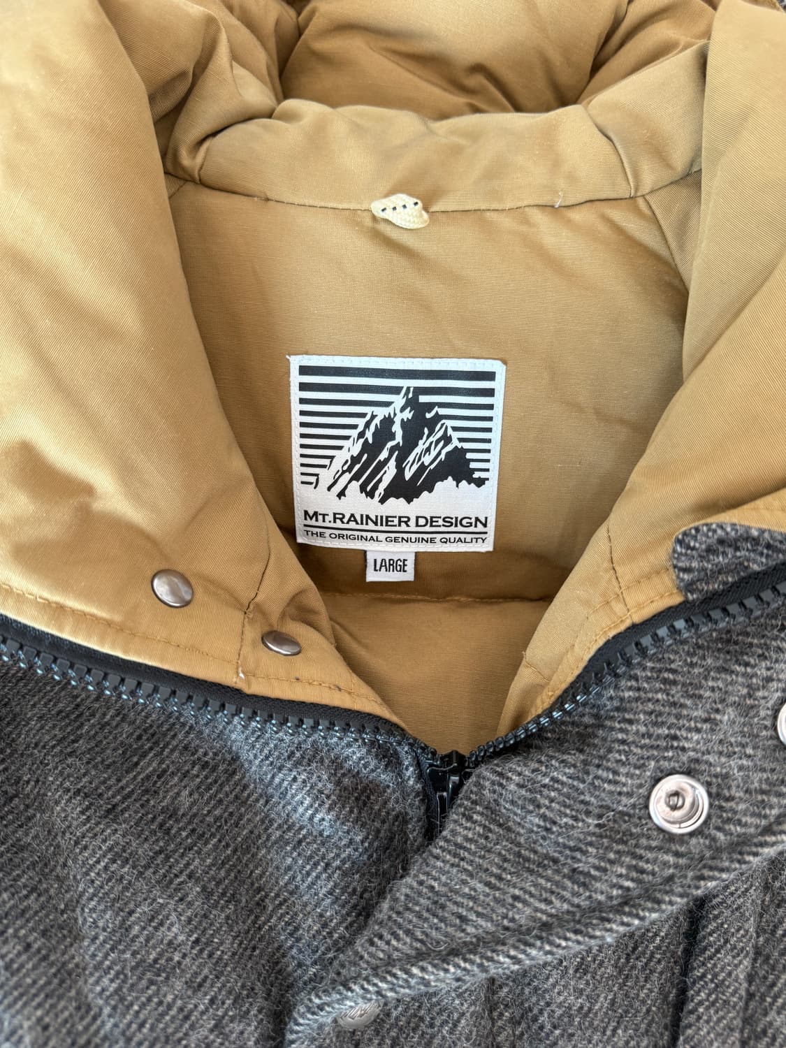 MT.RAINIER DESIGN 트위드 패딩(2way zip) 상품이미지9