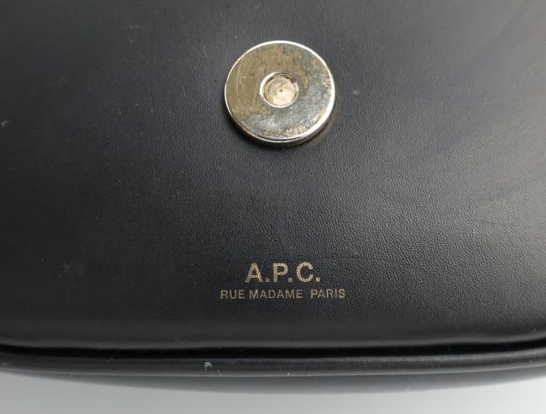 A.P.C Black Half Moon Calf Leather bag 상품이미지9