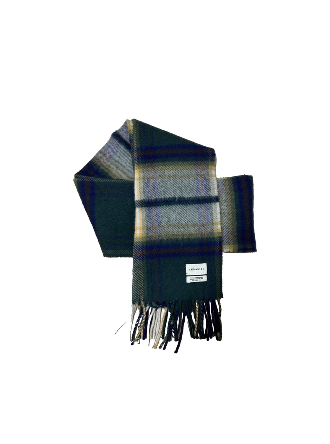 khakis green check muffler  상품이미지1