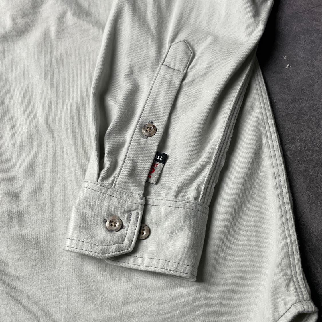 CARHARTT 칼하트 라이트그레이 자수 워크 셔츠 A00969 상품이미지8