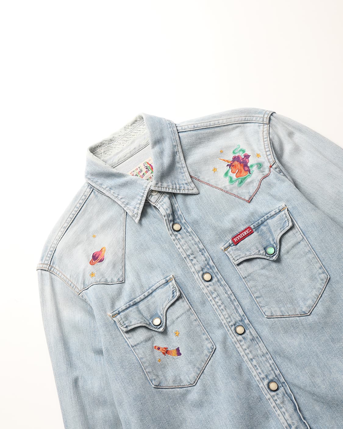 HYSTERIC GLAMOUR Western Denim Shirt 상품이미지3