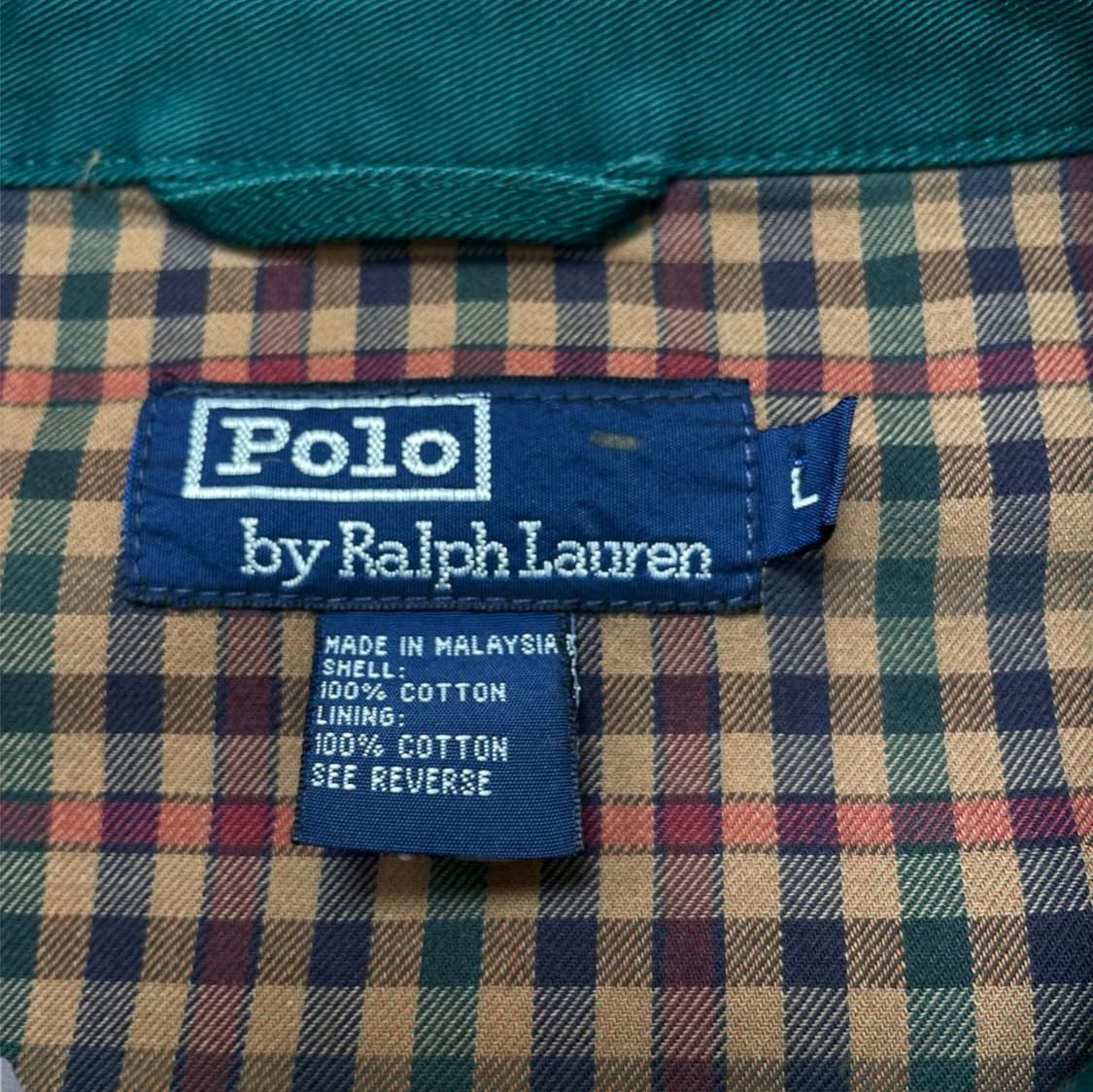폴로 랄프로렌 Polo Ralph Lauren 그린 베이포트 자켓 L 상품이미지4