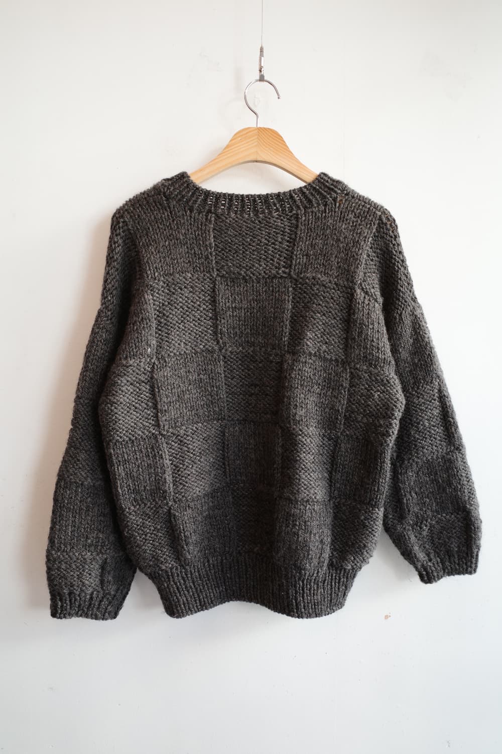 Japan brand 패턴 울 니트  상품이미지3