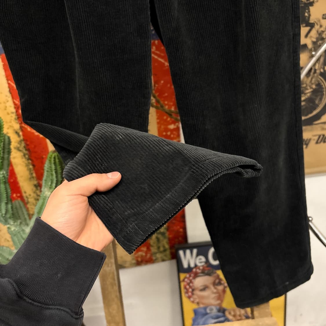 90s 폴로 랄프로렌 풀컷 테이퍼드 코듀로이 팬츠 N92 상품이미지4