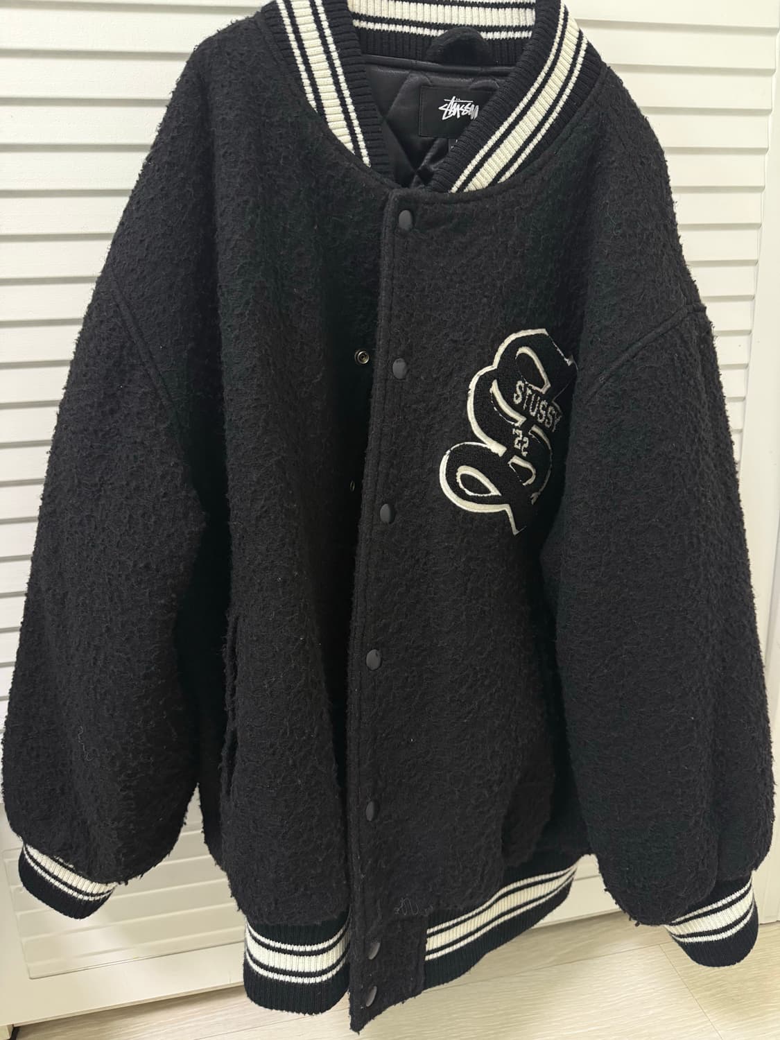 스투시 카센티노 블랙 L 상품이미지3