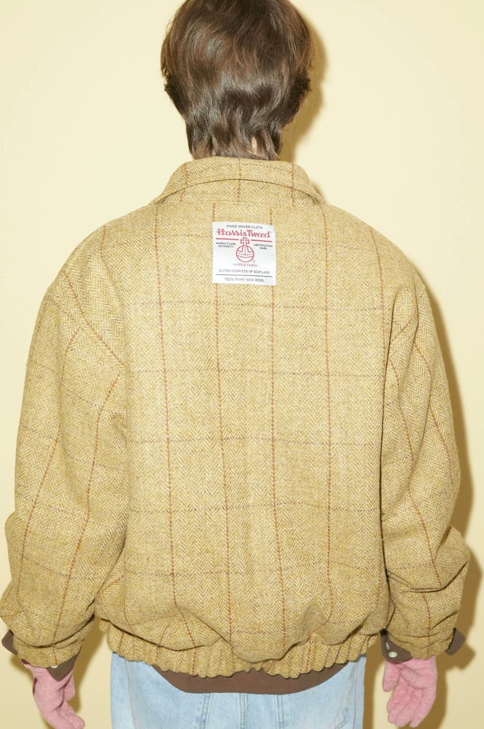 [노앙]HARRIS TWEED BLOUSON JACKET_S size 상품이미지5