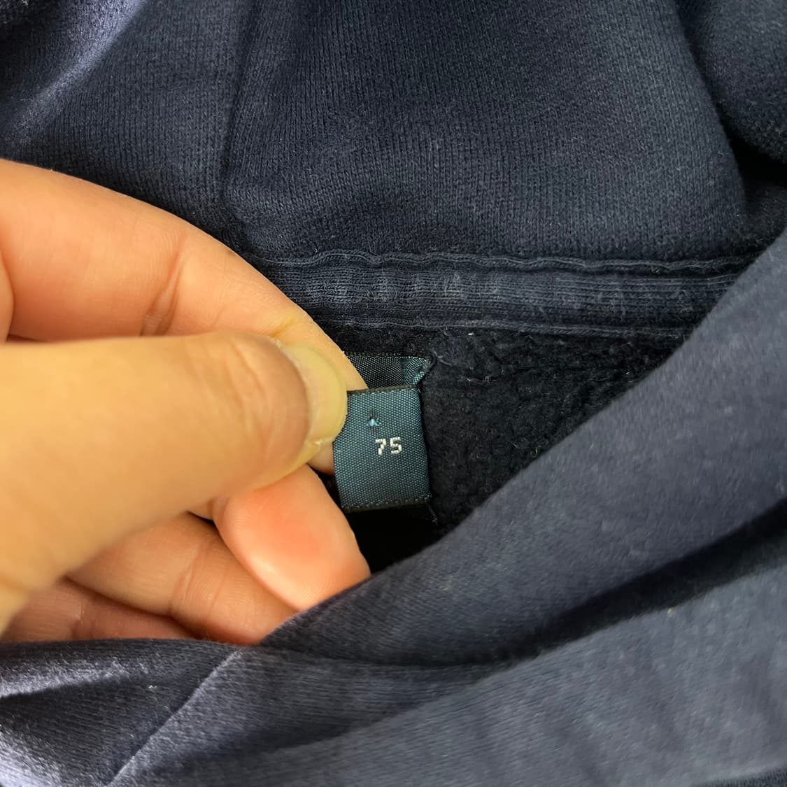 95 폴로랄프로렌 빅포니 네이비 3라인 후드티  상품이미지5