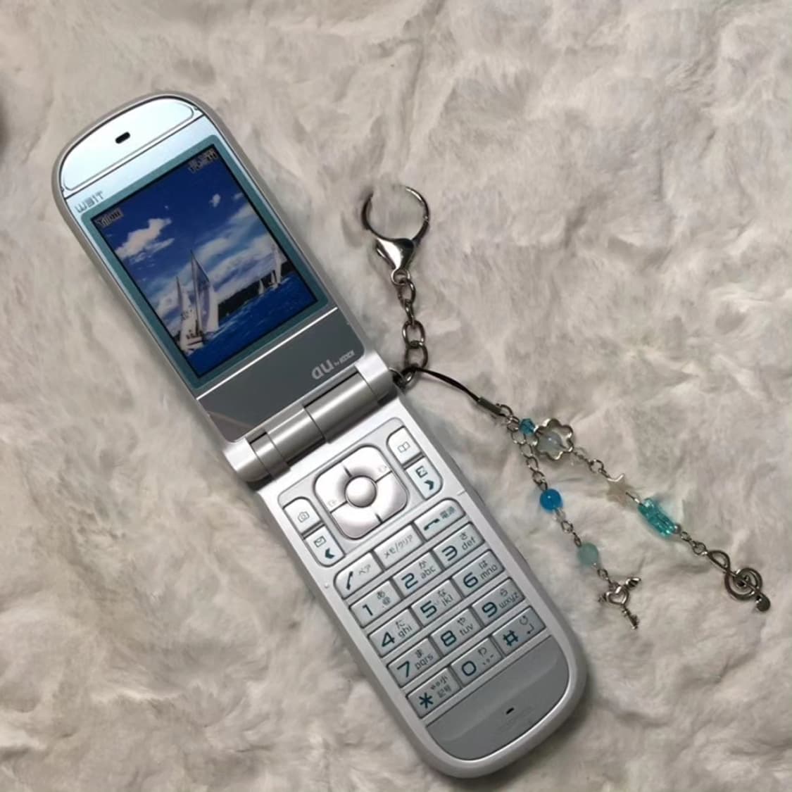 가짜폰 키링 키링 키링 블루바다🏝 상품이미지3