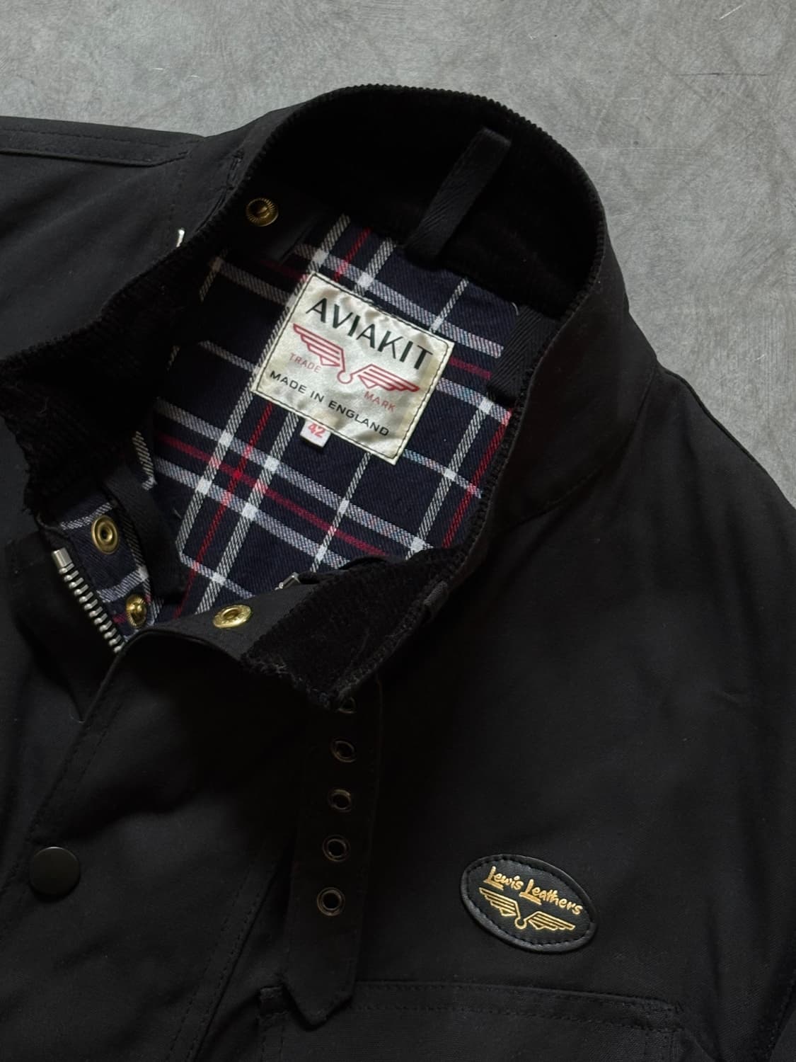 Lewis Leathers 루이스레더 왁스 벨티드 자켓 상품이미지1