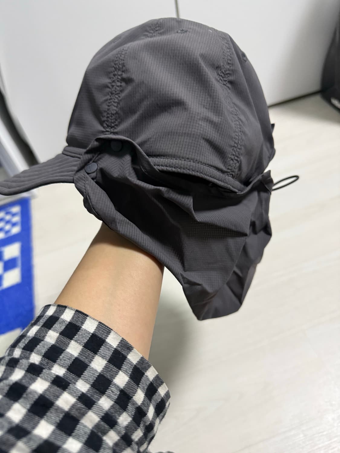 케일 하이커 캡 그레이 상품이미지2