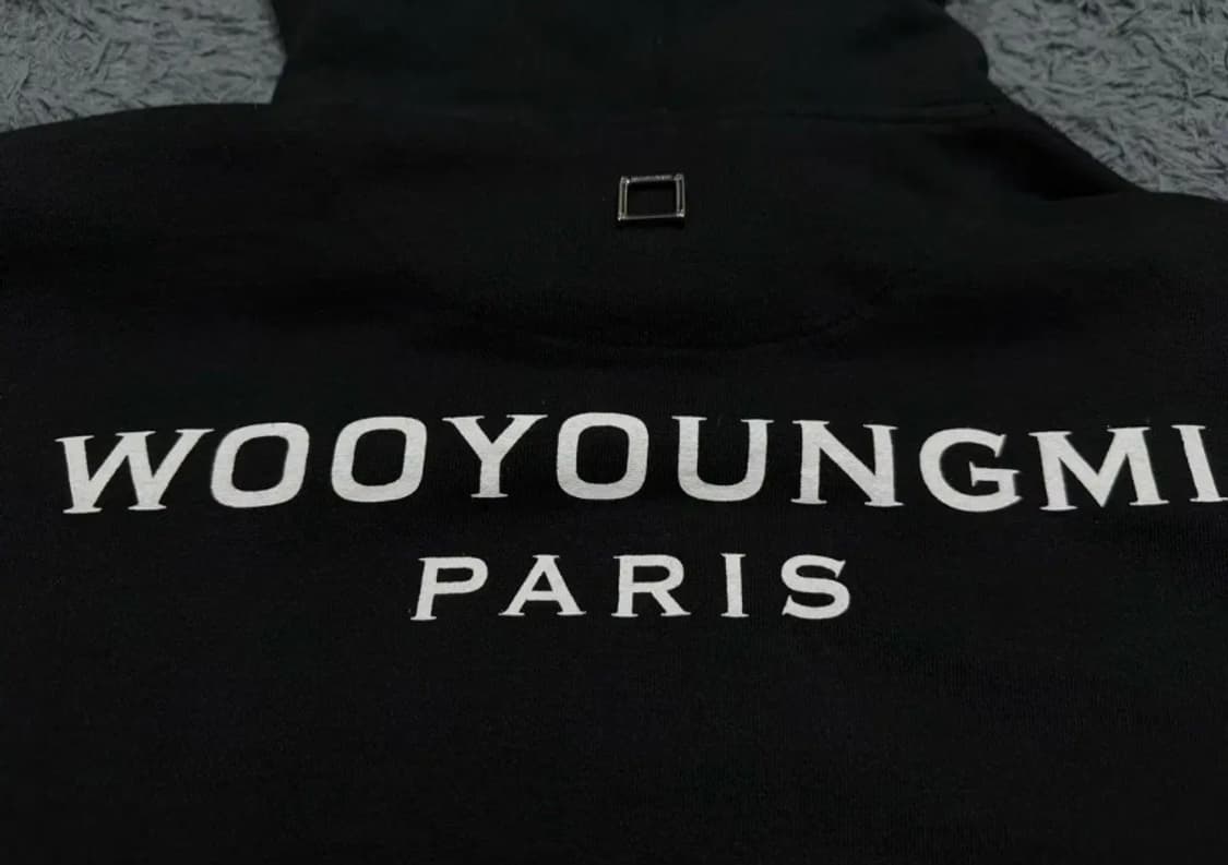 [정품/50] 우영미 백로고 후드티 상품이미지2