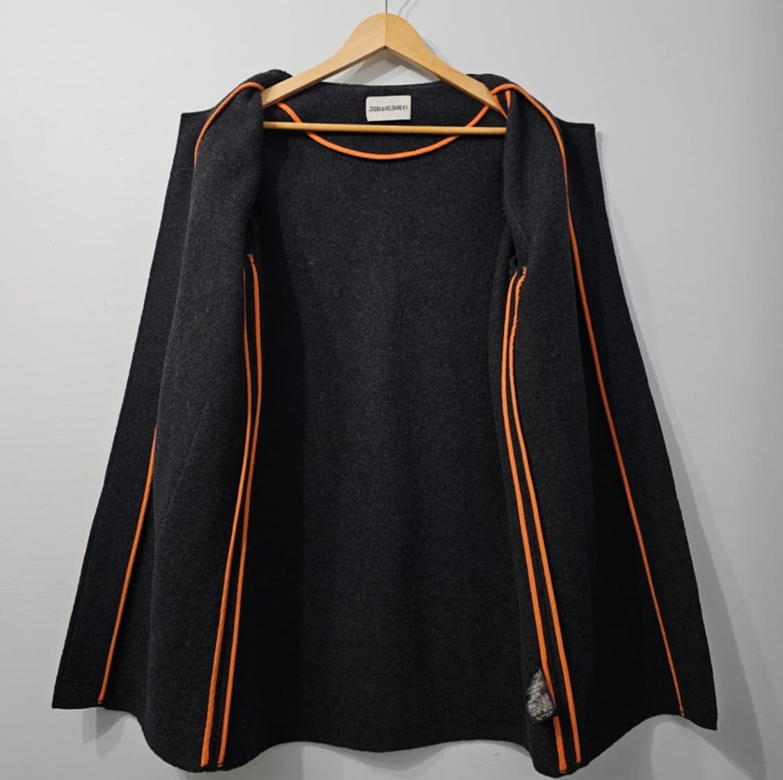 자딕앤볼테르 JOEL BW 메리노 울 코트 오버핏 F 상품이미지4