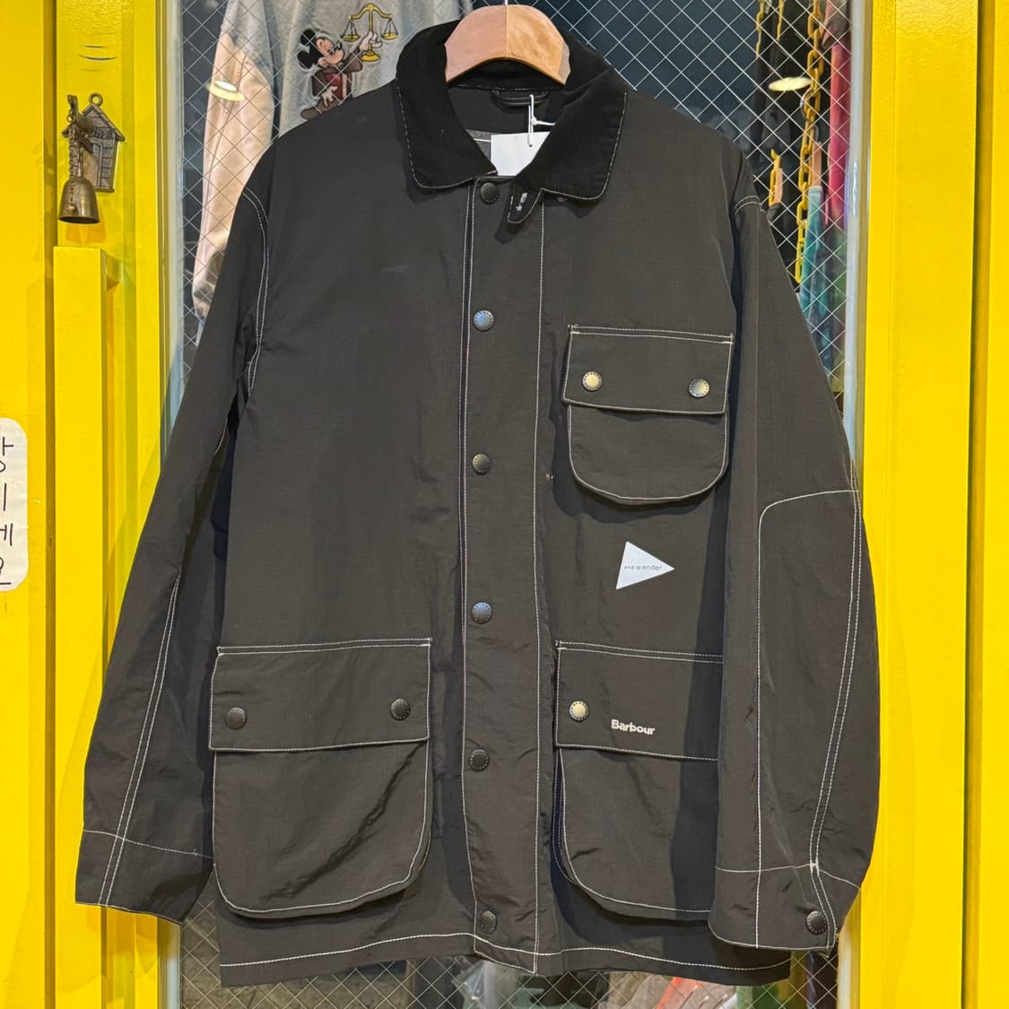 [새상품] barbour 바버 코듀로이 카라 필드 자켓 상품이미지6