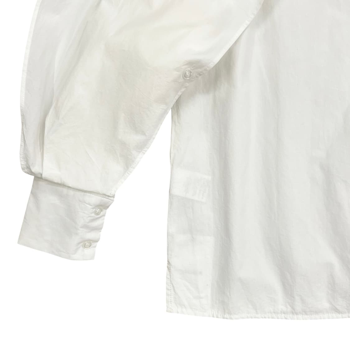 Cut Line White Blouse 상품이미지7