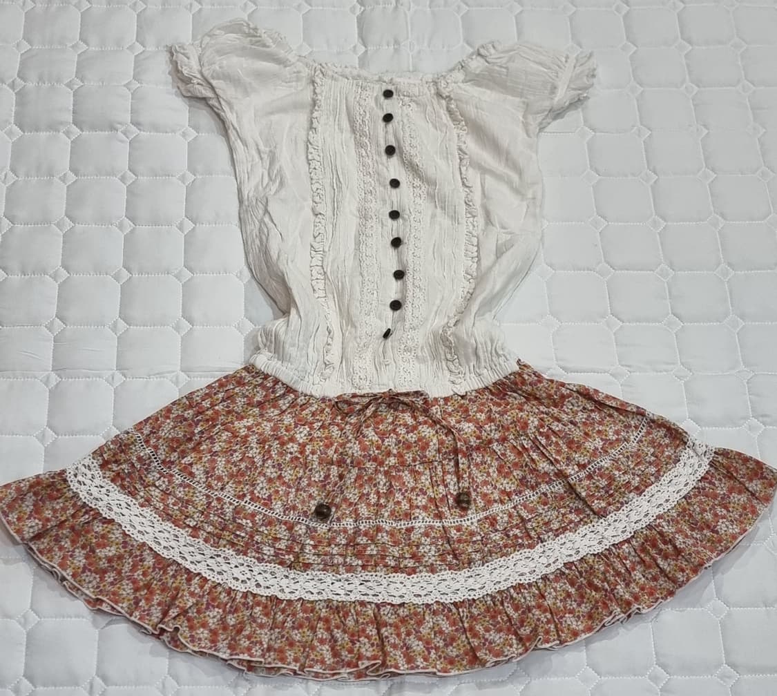 Liz Lisa(리즈리사) 빈티지 플로럴 셋업 원피스 상품이미지1