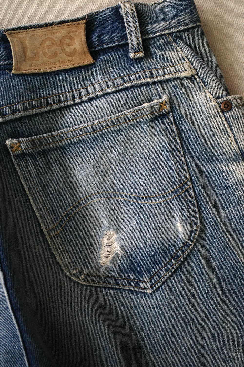 리 데님 팬츠 상품이미지10