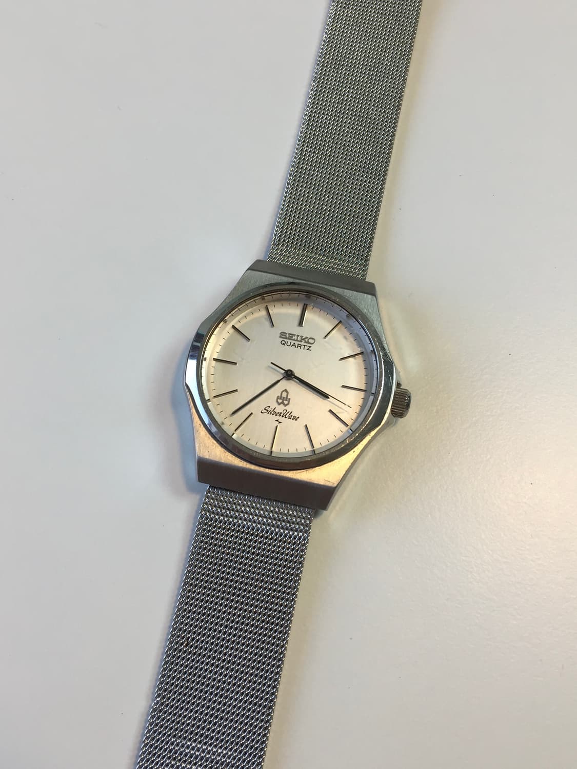 80s seiko silver wave quartz 상품이미지9