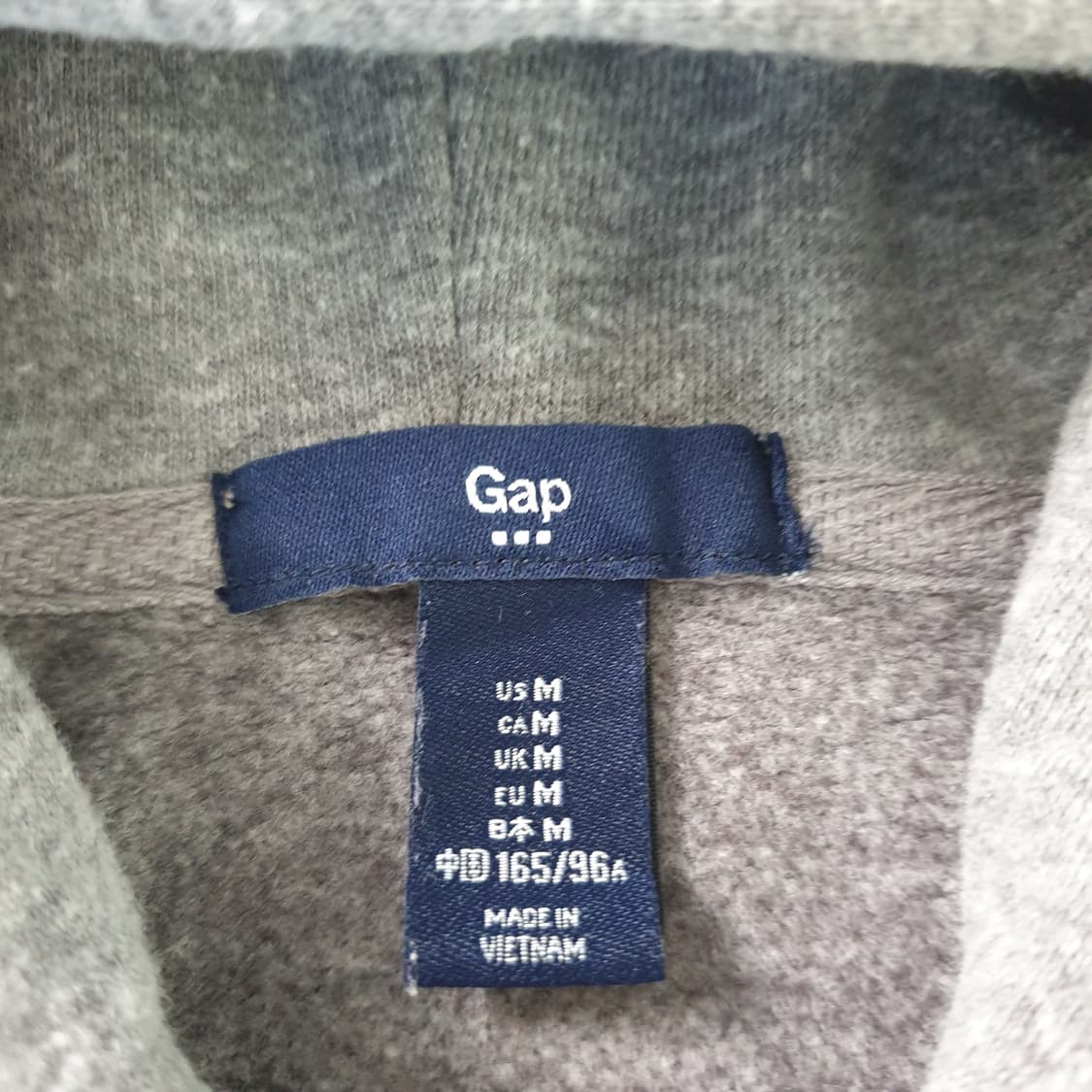 GAP 로고 후드 집업 상품이미지2